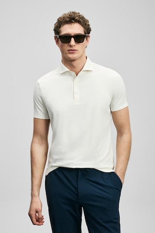 Lufian Spencer Erkek Polo Yaka T-shirt 111040240 Beyaz