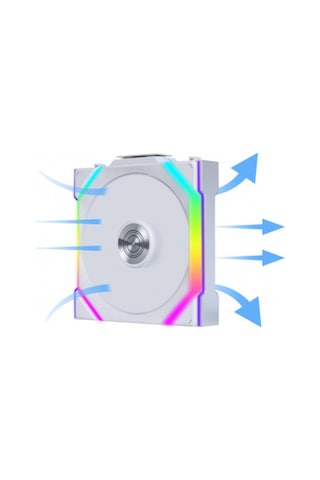 Lian Li Unı Fan Sl Wıreless 1x120mm Beyaz Kasa Fanı Azaz0llı0082