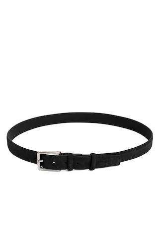 Pierre Cardin Suet Deri Erkek Kemer En 3,5 Cm Pc-1009 Siyah - Suet