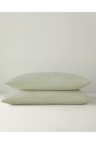 English Home Novella Premium Pamuk Dokulu 2'li Yastık Kılıfı 50x70 Cm Açık Yeşil Açık Yeşil