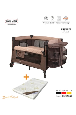 Holmer Coolstyle Oyun Parkı/Anne Yanı/Park Yatak Multi Pro + Yatak