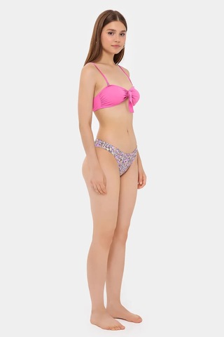 Hiccup Yay Detaylı Bikini Takımı Karanfil Pembesi