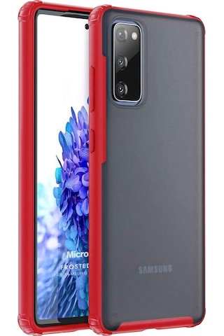 Samsung Galaxy Uyumlu S20 Fe Kilif Armor Shield Zirhli Koruma Silikon 463778683