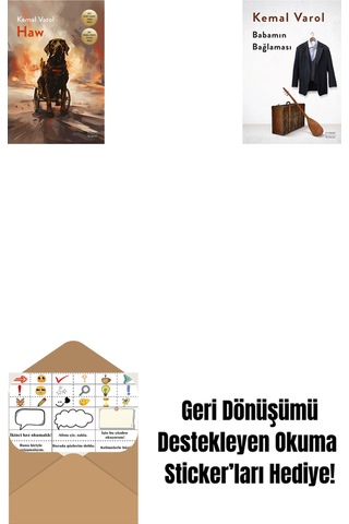 Haw + Babamın Bağlaması Ciltli + Okuma Sticker'ları
