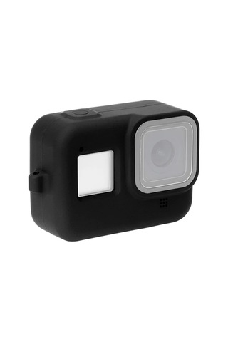 Puluz Pu428b Gopro Hero8 İçin Silikon Koruma Kılıfı+wrist Strap- 5775