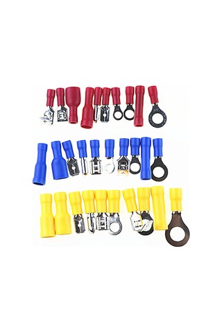 Reedark 720 Adet Bakır Kaplamalı Kablo Pabuç Terminal Seti - Çeşitli Renkler Ve Boyutlarda