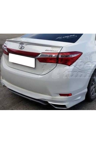 Toyota Corolla Uyumlu Spoiler Fiber