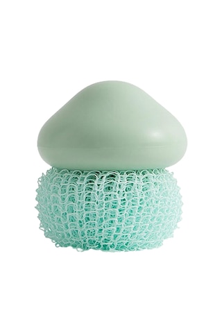 Magideal Suntek Mutfak Dayanıklı Bulaşık Temizleme Topu Yeşil - 7 x 7 x 8 CM Yeşil