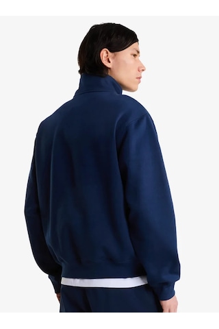 The North Face Nf0a8fd8-8k2 M Tnf Essential Simple Dome Rlx 1/4 Zip Erkek Sweatshirt Lacivert