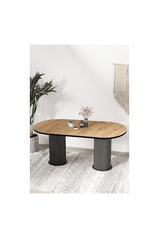 Avvio Brita Ptt Lake Mdf Beyaz Ayakli 80x140 Mutfak Masasi Yemek Masasi Akça