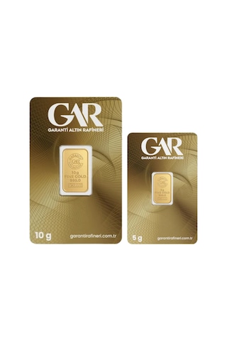 15 Gr 24 Ayar Altın 995 Gar
