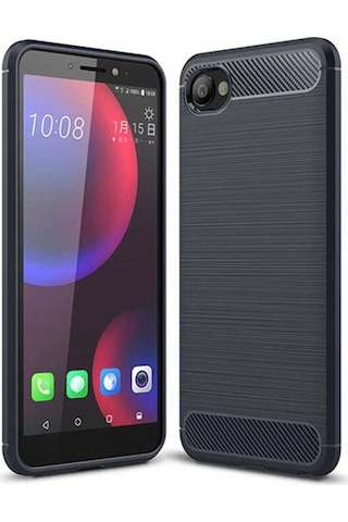 Htc Desire 12 Plus Kılıf Zore Room Silikon Kapak Lacivert