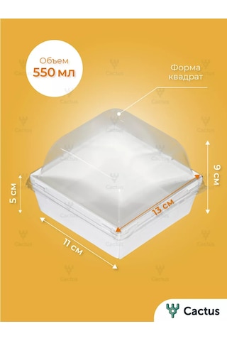 Cactus Bento Kutusu, Kek Kutusu 10 Cm, 10 Adet 254505675 100 adet