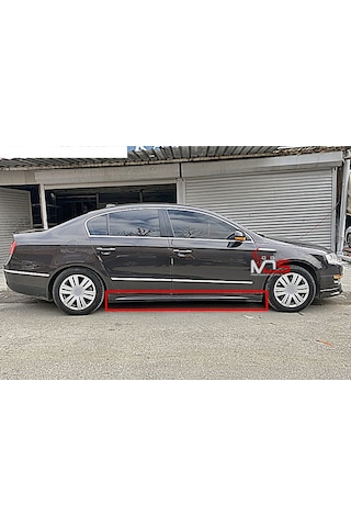 Vw Passat B6 R Yan Marşpiyel Sağ Sol Takım Fiberglass Boyasız