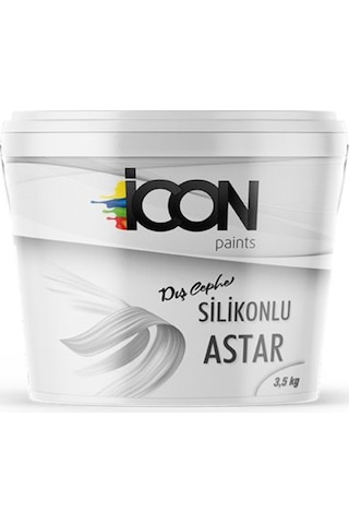 İcon Silikonlu Astar 3,5 Kg. Dış Cephe Astar Boya
