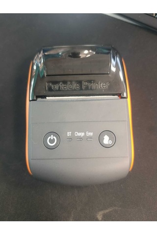 Bluetooth Termal Yazıcı Taşınabilir Kablosuz 58mm