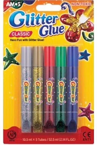 Amos Sımlı Yapıstırıcı Klasık 10.5 ML 5Lı Blıster