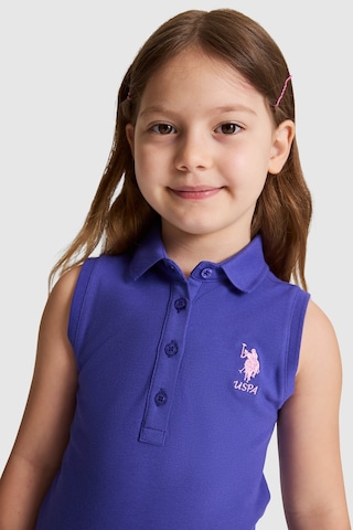 U.S. Polo Assn. Kız Çocuk Mor Elbise Örme 50325639-vr038