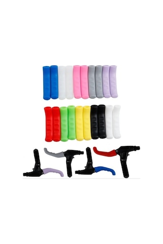 Bisiklet Fren Kolu Koruyucu Silikon Pvc Koruyucu Fren Silikon Kaplama 001