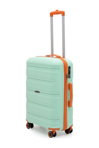 Artemis Polipropilen&kırılmaz 2'li Valiz Seti Orta&kabin - Su Yeşili Çok Renkli