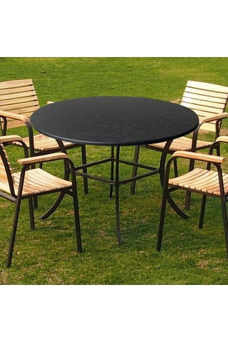 Besthome1 Yüksek Kaliteli Suntek Yuvarlak Masa Örtüsü, 27.5-33.5 Inç, Siyah, Mekan Tasarımında İyileştirici Çok Renkli