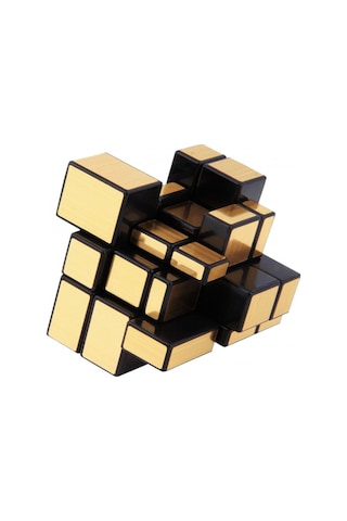 3x3x3 Mirror Zeka Küpü Sihirli Zeka Küpü Gold Edition