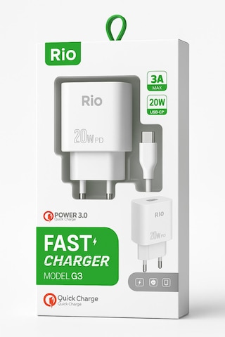 Riotech 20w Hızlı Şarj Type-c 3.0