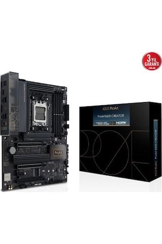 Asus MB Proart B650 CREATOR AMD B650 AM5 DDR5 6400 DP HDMI 4x M2 Anakart