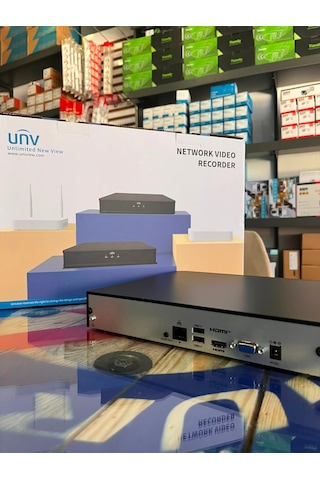 Nvr301-08s3 4k 8 Kanal Ultra Hd Ip Kamera Kayıt Cihazı Uniview Network Video Recorder 1 Unv Nvr301-08s3 4k 8 Kanal Ultra Hd Ip Kamera Kayıt Cihazı Uniview Network Video Recorder