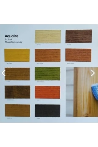 Tek Boya Aqualife Su Bazlı Ahşap Koruyucu Kokusuz 0,75 Lt.