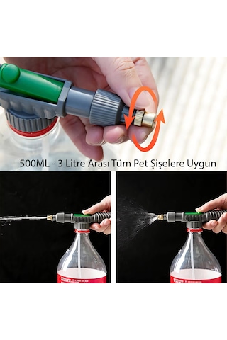 Ayarlanabilir Basınçlı Bahçe Sulama İlaçlama Araç Oto Yıkama Temizlik Su Köpük Püskürtme Başlığı