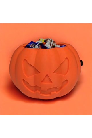 Cadılar Bayramı Balkabağı Kovası Halloween 14 Cm