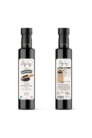 Organic Windy Valley Organik Soğuk Sıkım Çörekotu Yağı 250 ML