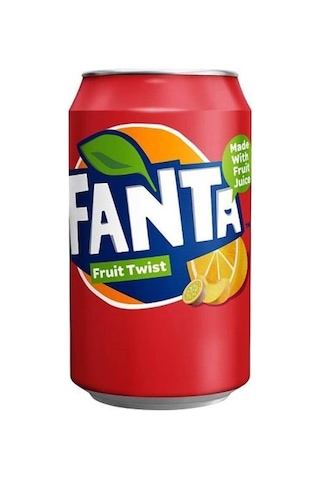 Fanta Fruit Twist Karışık Meyve Aromalı Gazlı İçecek 330 Ml 3 Adet
