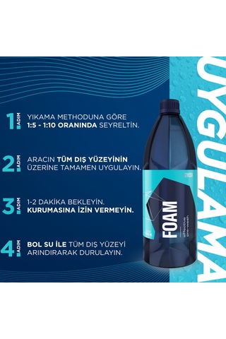 Gyeon Q²m Foam Araç Ön Yıkama Şampuanı Konsantre - 1000 Ml - Yoğu