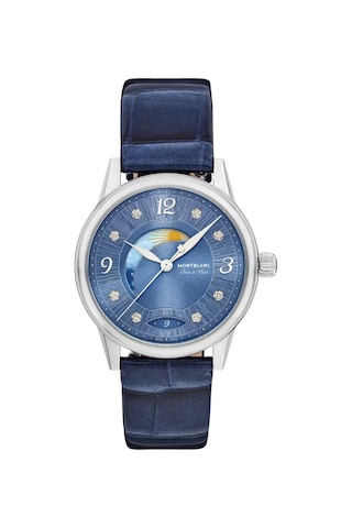 Montblanc Boheme Day & Night 34 Mm Otomatik Saat 133310 Mavi