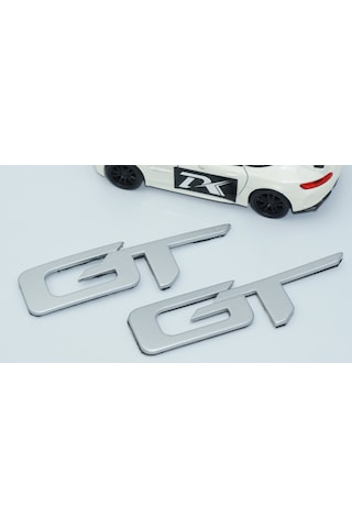 Dk Tuning Gt Mustang Shelby Gri Abs Yazı Logo Arma Seti