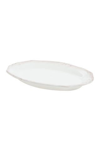 Mudo Home Ekru Kayık Tabak 20cm