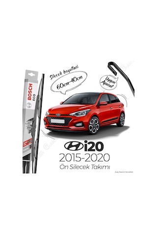 Hyundai İ20 Silecek Takımı Bosch Eco 2015-2020