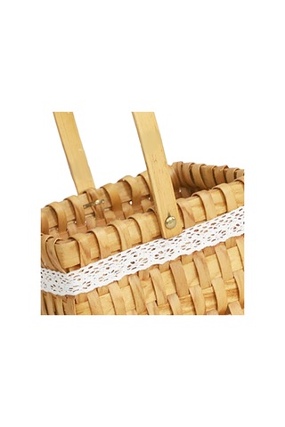 Suntek Magideal El Yapımı Saklama Sepeti Parti Dekoru Için Dikdörtgen Ahşap