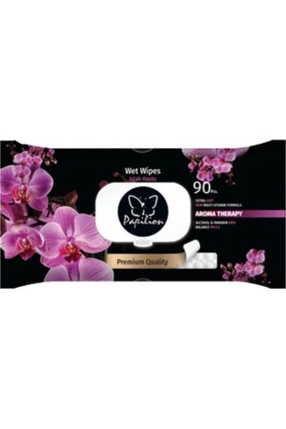 Papilion Aroma Terapi Orkide Kokulu Islak Havlu 2 X 90'Lı