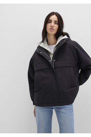 Mavi - Kapüşonlu Siyah Ceket 1110348-900 Siyah