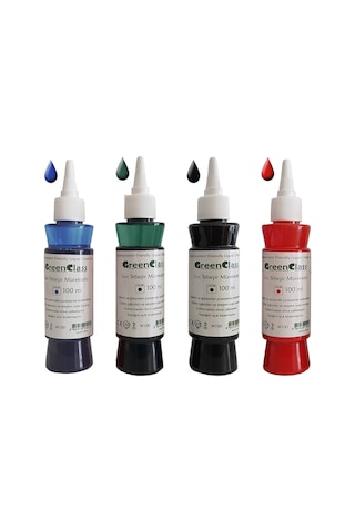 Green Class Mürekkep Seti- 4x100=400 ml