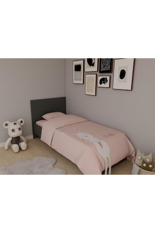 Letto Tek Kişilik Karyola Koyu Gri Renk