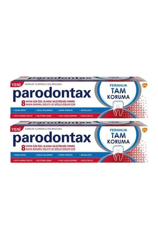 Parodontax Tam Koruma Ferahlık Diş Macunu 2 x 50 ML