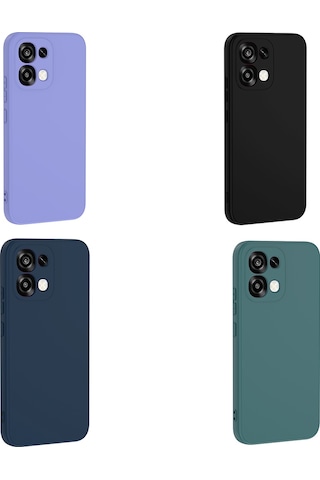 Oppo A6 Pro Kılıf Mkst Mara Lansman Kapak - Siyah