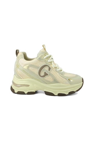 Guja 450 Kadın 25ka Sneaker Günlük Ayakkabı Bej Bej