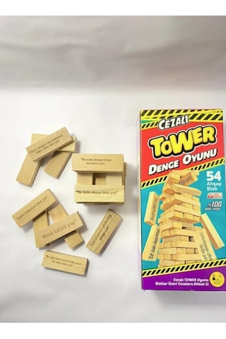 Cezalı Jenga - Eğlencenin Zirvesi Burada