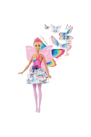 Barbie Bebek Dreamtopia Kanatlı Peri Barbie Uçan Kanatlar