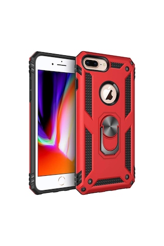 Apple Uyumlu iPhone 6 Plus 6S Plus Kilif Zirhli Standli Miknatisli Tank 392711737